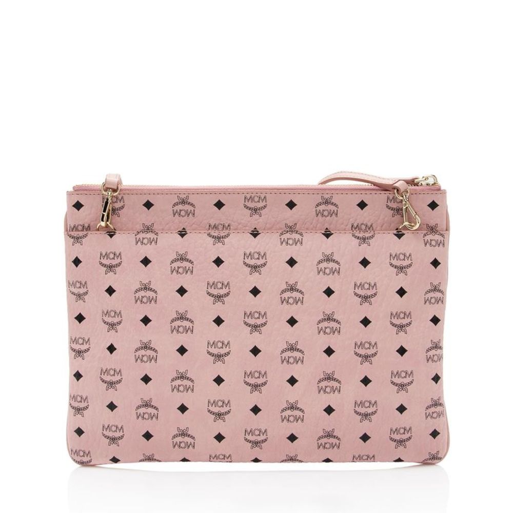 MCM Visetos Original Pouch Medium Crossbody Bag - Picture 3 of 11